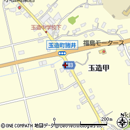 茨城県行方市玉造甲743-2周辺の地図