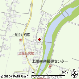 長野県塩尻市上組1187周辺の地図