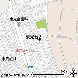 茨城県つくば市東光台2丁目12-22周辺の地図