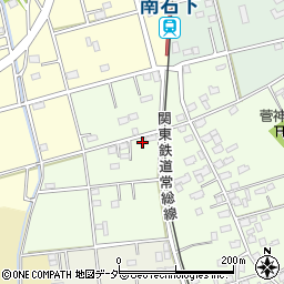 茨城県常総市山口655周辺の地図
