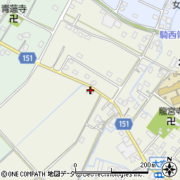 埼玉県加須市大室329-3周辺の地図