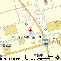 茨城県行方市玉造甲1035周辺の地図