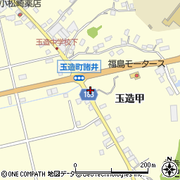 茨城県行方市玉造甲2641周辺の地図