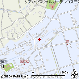 埼玉県鴻巣市袋467-1周辺の地図
