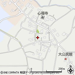 茨城県つくば市大575周辺の地図