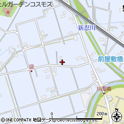 埼玉県鴻巣市袋435-6周辺の地図