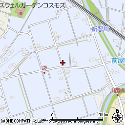 埼玉県鴻巣市袋445周辺の地図