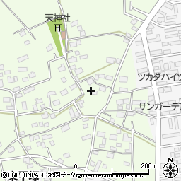 茨城県つくば市東平塚509周辺の地図