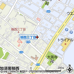 埼玉県加須市騎西1077-3周辺の地図