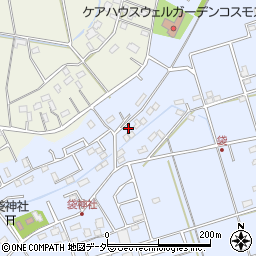 埼玉県鴻巣市袋467-3周辺の地図