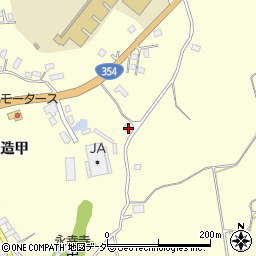 茨城県行方市玉造甲2616周辺の地図