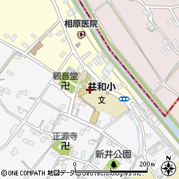 鴻巣市立共和小学校周辺の地図