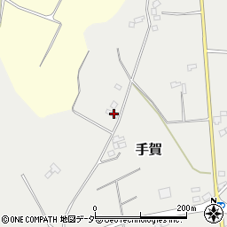 茨城県行方市手賀4406周辺の地図