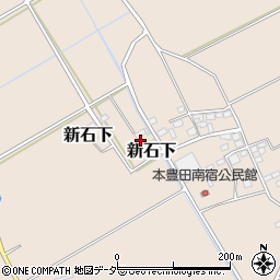 茨城県常総市新石下3332周辺の地図