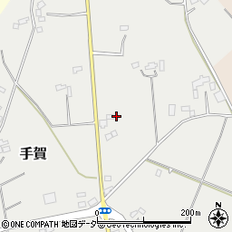 茨城県行方市手賀4412周辺の地図