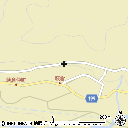 長野県諏訪郡下諏訪町萩倉周辺の地図