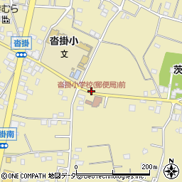 沓掛小学校(郵便局)前周辺の地図