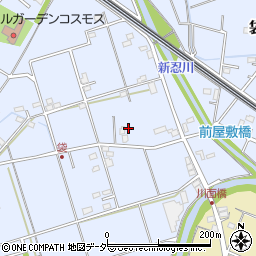 埼玉県鴻巣市袋435-5周辺の地図