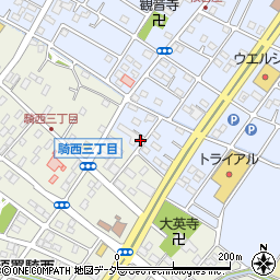 埼玉県加須市根古屋44周辺の地図