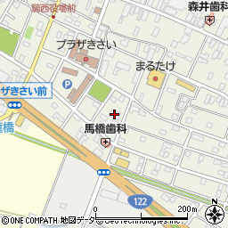 東日本電信電話騎西電話交換センタ周辺の地図