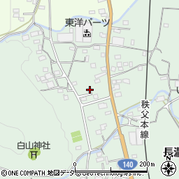 埼玉県秩父郡長瀞町長瀞134周辺の地図