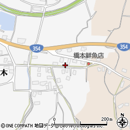 茨城県行方市次木68周辺の地図