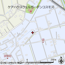 埼玉県鴻巣市袋462周辺の地図