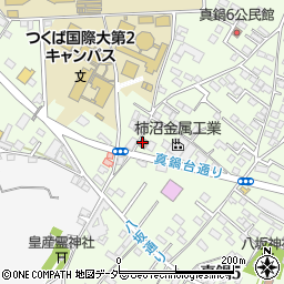 土浦真鍋台郵便局周辺の地図
