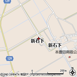茨城県常総市新石下3279周辺の地図