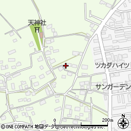 茨城県つくば市東平塚504周辺の地図