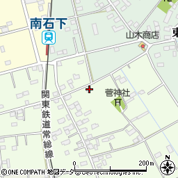 茨城県常総市山口112周辺の地図