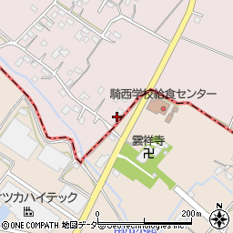 埼玉県加須市上崎348周辺の地図