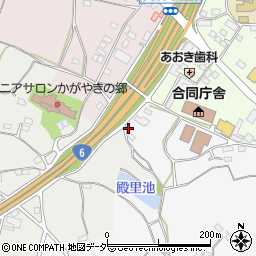 茨城県土浦市殿里554-1周辺の地図