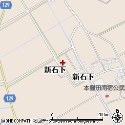 茨城県常総市新石下3336周辺の地図