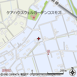 埼玉県鴻巣市袋381-2周辺の地図
