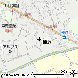 長野県塩尻市塩尻町244周辺の地図