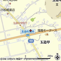 茨城県行方市玉造甲2645周辺の地図