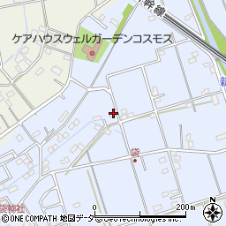 埼玉県鴻巣市袋381-6周辺の地図