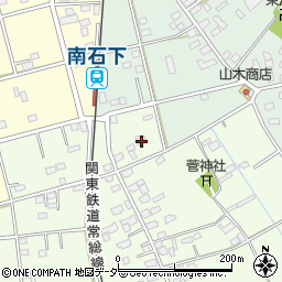 茨城県常総市山口649周辺の地図