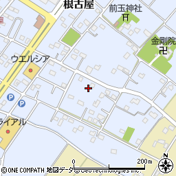 埼玉県加須市根古屋134周辺の地図