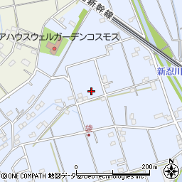 埼玉県鴻巣市袋393周辺の地図