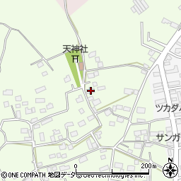 茨城県つくば市東平塚499周辺の地図