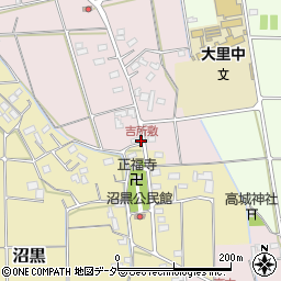 吉所敷周辺の地図