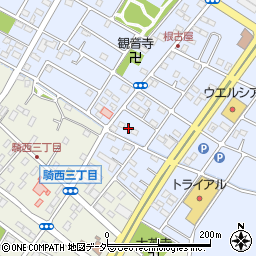 埼玉県加須市根古屋645周辺の地図