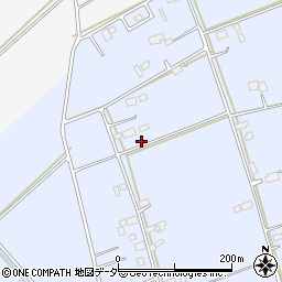 茨城県常総市古間木新田618周辺の地図