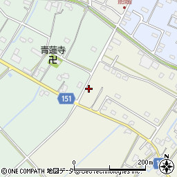 埼玉県加須市大室304周辺の地図