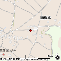 茨城県かすみがうら市南根本575周辺の地図