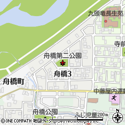 舟橋第二公園周辺の地図