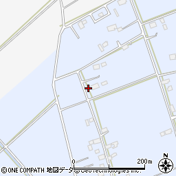 茨城県常総市古間木新田618-1周辺の地図