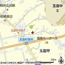 茨城県行方市玉造甲2656周辺の地図